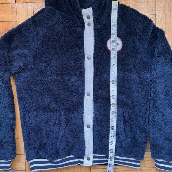 EUC Roxy Girl Snap Up Sherpa Hoodie - Picture 10 of 10